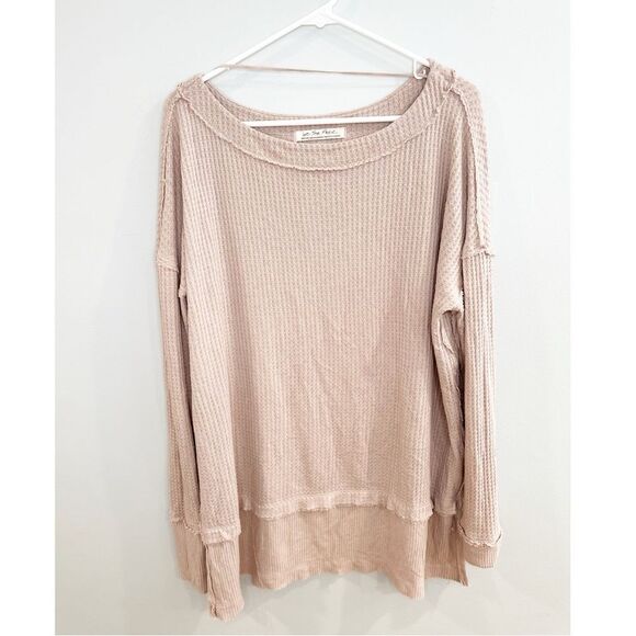 We the free north shore thermal tunic mauve pink - Picture 3 of 5